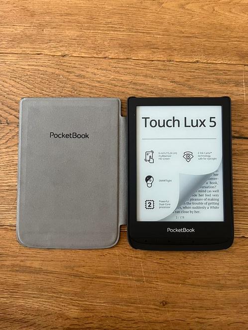 PocketBook Touch Lux 5 Ink Zwart  hoes