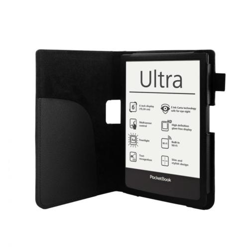Pocketbook Ultra Soft Cover Zwarte Leren Hoes (Cover  Case
