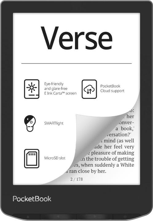 PocketBook Verse - Mist Grey (1 beschikbaar)