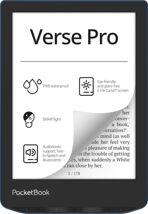 PocketBook Verse Pro - Azure of Passion Red (Tweedekansje)