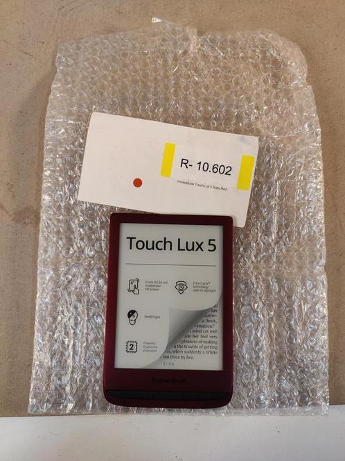 PocketBookTouch Lux 5 Ruby Red - 50 Korting