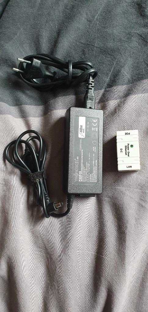 POE adapter volt regelbaar