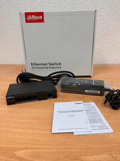 POE switch 4ports camera Dahua