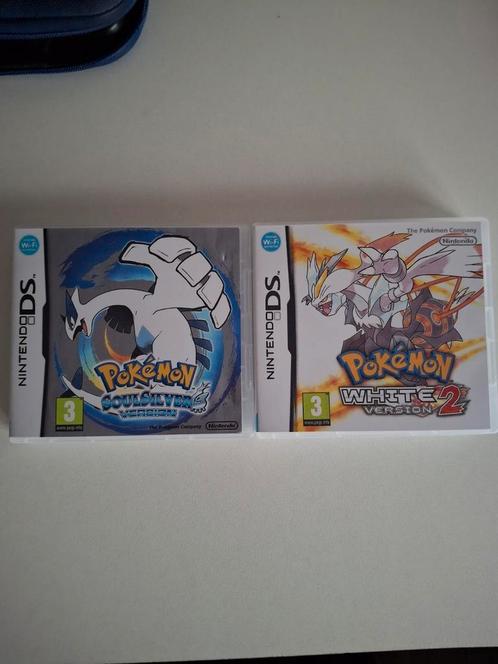 Pokemon game collectie, soulsilver en white 2