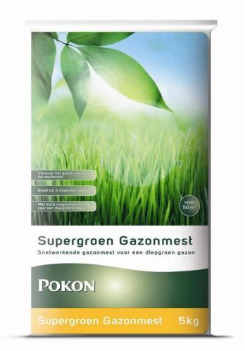 Pokon Supergroen Gazonmest 5kg