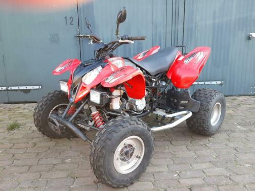 Polaris Predator 500cc 4 takt rijdt super