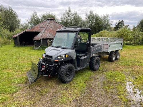 Polaris Ranger EV (Elektrisch) met Schuif en Kipper