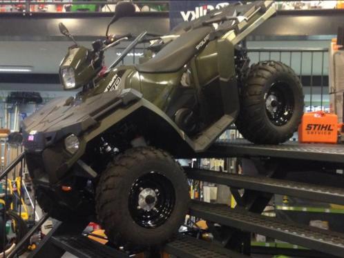 Polaris Sportsman 570 EFI 4X4 met landbouw kenteken. Groen 