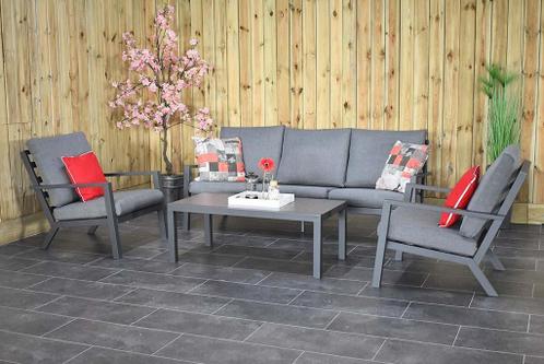 Pollencia Aluminium Loungeset 3 Zitsbank SHOWROOMMODEL