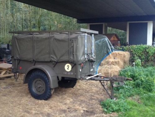 Polynorm Aanhanger ideaal achter een Defender of andere 4X4 