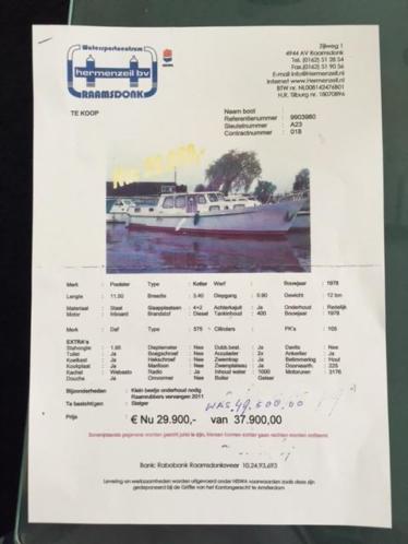 poolster type kotter werf