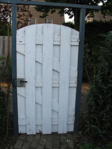 Poortdeur geimpr. hout