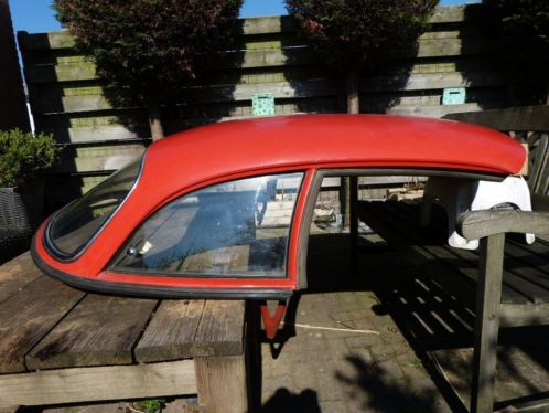 Porsche 356 HARDTOP met uitklapraampjes ORIGINEEL Reutter