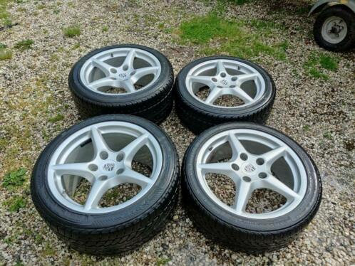 Porsche 911,996,997,986,987, orginele 18inch BBS wielen