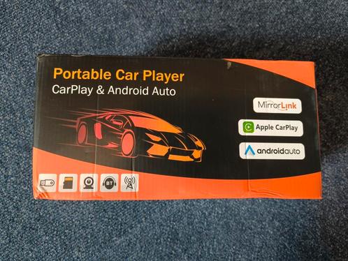 Portable Car Player Carplay nieuw, inclusief camera