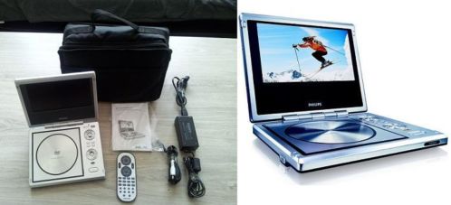 Portable dvd player 7 inch LCD 