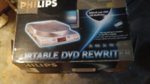 Portable dvd rewriter