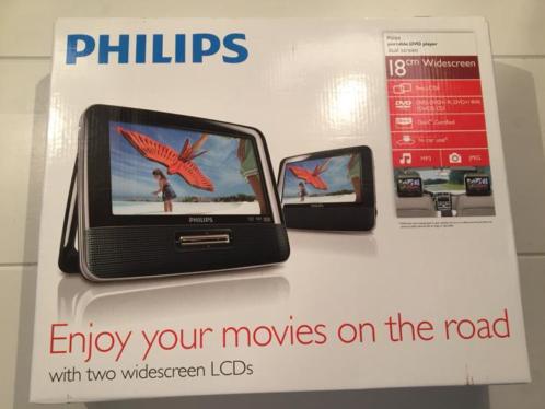 Portable dvd speler Philips PD7022 dual screen auto