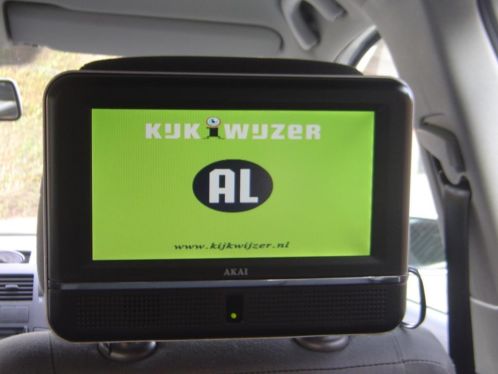 Portable dvd speler voor auto, 18 inch, inclusief opbergtas.