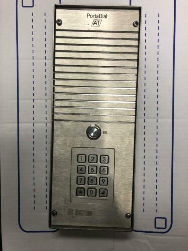 Portadial intercom keypad 300310K0 garantie en factuur