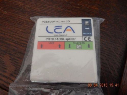 POTS ADSL Splitter Leacom PCE600P-NL rev. 2D Nieuw