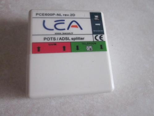 POTS  ADSL splitter - PCE600P-NL rev. 2D