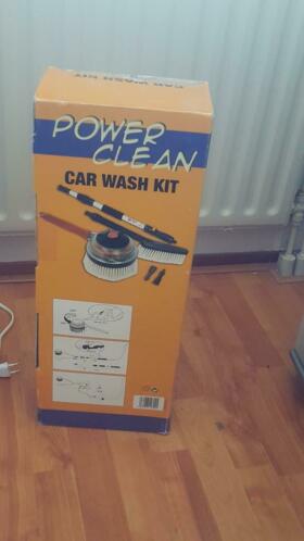 Power clean car wash kit
