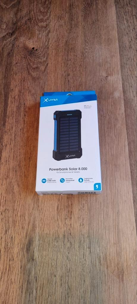 Powerbank Met zonnepaneel 20