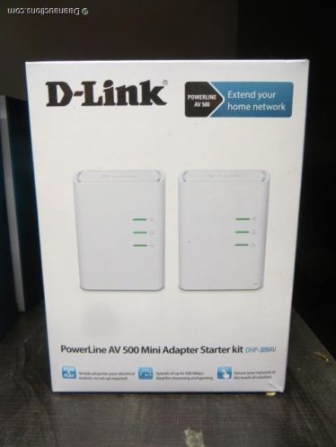 PowerLine Homeplug AV netwerk-startset DHP-309av 