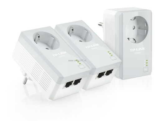 Powerplug PA4020PT 3x stroomplug stroomadapter poweradapter