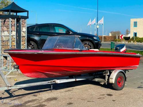  PRACHTIG Rood Speedbootje sloep boot ALLE INRUIL MOGELIJK