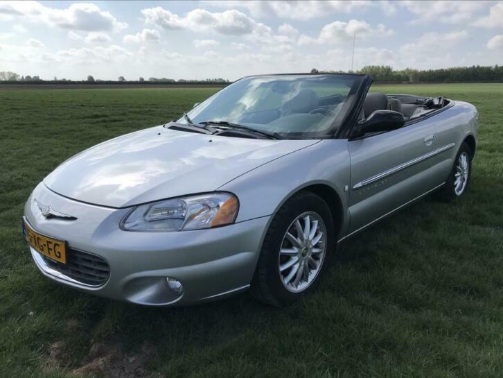 Prachtige Chrysler Sebring 2.7i-V6 24V Limited Convertible