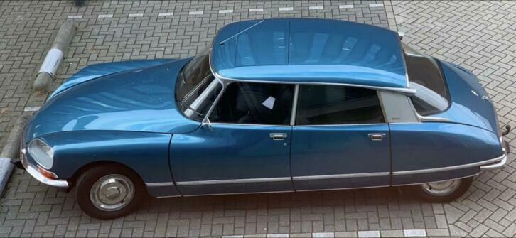 Prachtige Citroen DS 23 Pallas, half aut. 1975