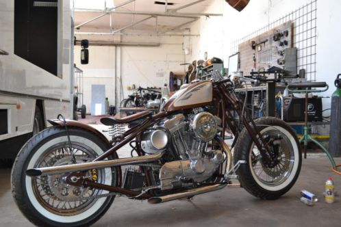 Prachtige classic Custom Harley Davidson