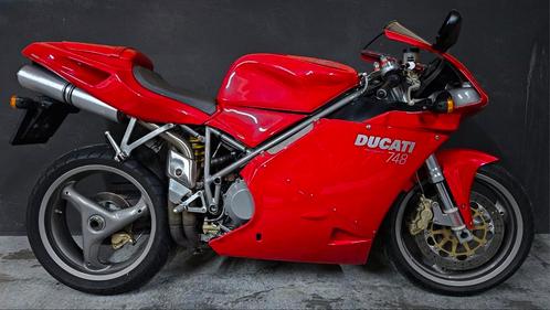 Prachtige Ducati 748, 2002, 55000 km incl complete historie