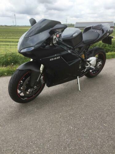 Prachtige Ducati 848 in nieuwstaat