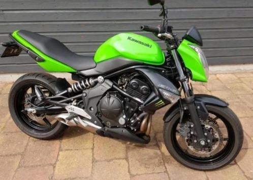 Prachtige groene kawasaki er6n bj 07 2011 met 12.500 km