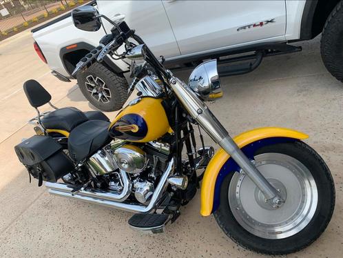 Prachtige Harley Davidson Softail Fat Boy 2004 Texas