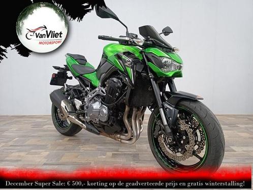 Prachtige Kawasaki Z900 Vol Vermogen 125pk Zwart Groen 2018