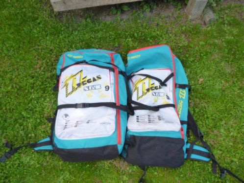 Prachtige kiteset (North Vegas 912m2 F-one Next) - ook los