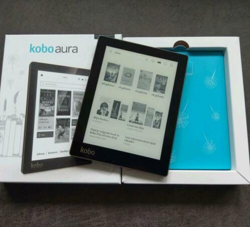 Prachtige Kobo Aura ereader met ingebouwde schermverlichting