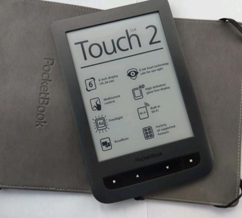 Prachtige Pocketbook Touch Lux 2 ereader met cover