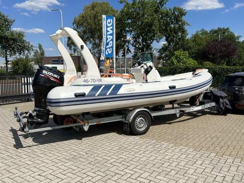 Prachtige Rib Norfox Sweden Line 580 met 90 pk Suzuki en Kal