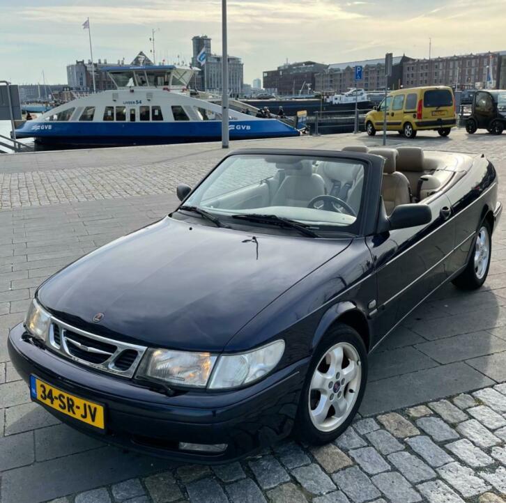 Prachtige Saab 9-3 Cabrio 2.0 Turbo, Goede staat, APK 4-2022