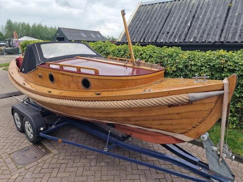 PRACHTIGE UNIEKE EPOXY ZWEEDS HOUTEN SLOEP VLET SPITSGATTER