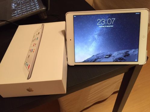 Praktisch nieuwe Ipad Mini 2 (Retina) wit 16GB wifi te koop
