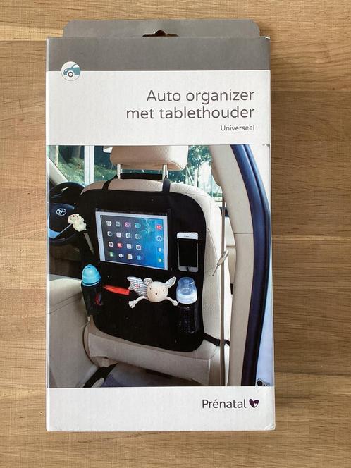 Prenatal auto organizer met tablethouder (24,5x19cm).