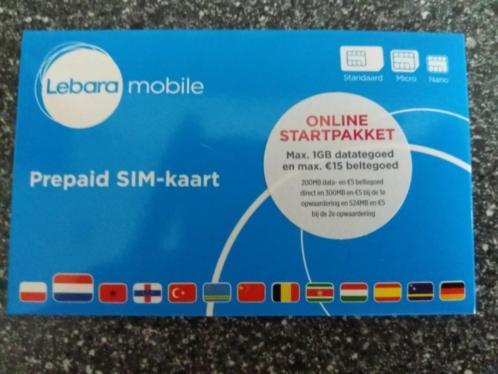 Prepaid simkaart Lebara