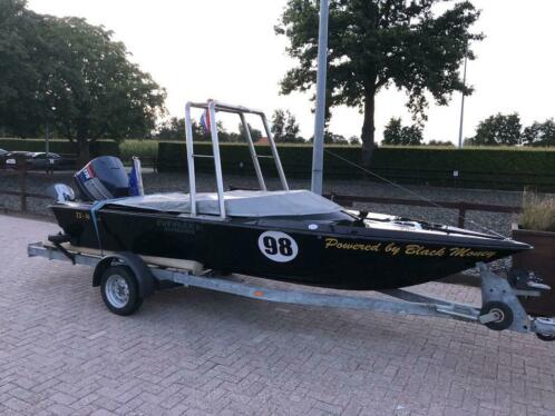 PRIJS verlaagd Speedboot 17ft V6 175pk incl trailer