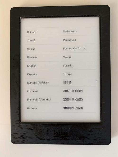 Prima Ereader Kobo Aura H20